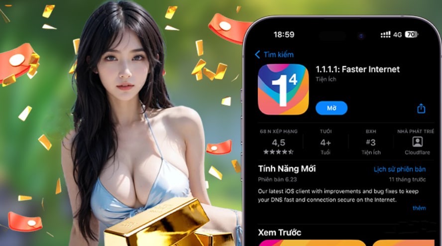 Hình ảnh quảng cáo của st666 hiển thị nền tảng và các lợi ích